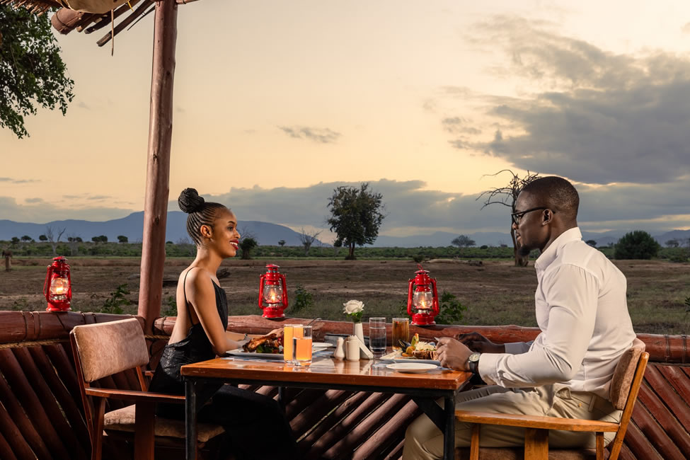 sentrim tsavo romantic dinner