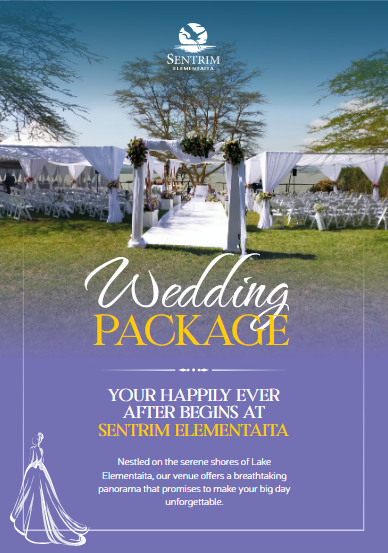 Sentrim Elementaita Wedding Package 